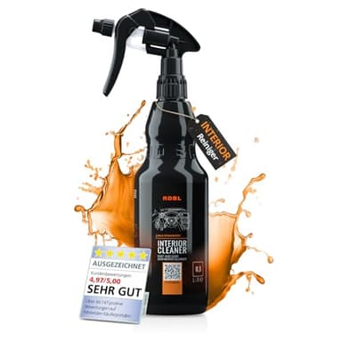ADBL Interior Cleaner (500ml) - Leistungsstarker Innenraumreiniger für Vinyl, Kunststoff und Gummi - Entfernt Schmutz, Fingerabdrücke und Fett - Rückstandsfrei und einfach anzuwenden