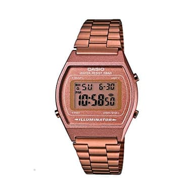 Casio Unisex ErwachseneArmbanduhr Digital Quarz Edelstahl B640WC-5AEF