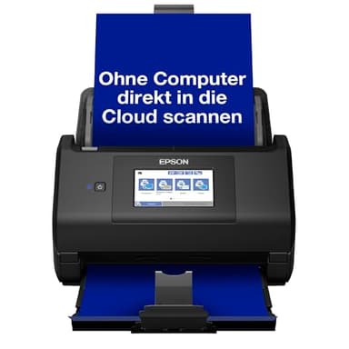 Epson WorkForce ES-580W Scanner, Dokumentenscanner (scannt ohne PC, 35 Seiten bzw. 70 Bildern pro Minute, bis DIN A4, beidseitiger Scan in einem Durchgang, automatische Ausrichtung) One size