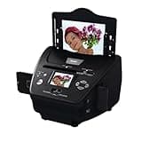 Rollei PDF S 240 SE Multiscanner für Fotos Dias und Film Negative 35mm 135, 3R/4R/5R Photo und Visitenkarte Digitalisieren Konverter Gerät mit Farbmonitor, Foto-Scanner-Dias-Negative-Digitalisieren
