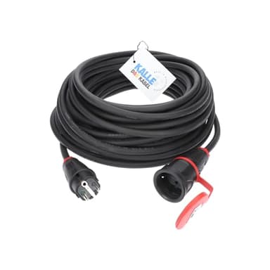 KALLE DAS KABEL SCHUKO Gummiverlängerung 230V H07RN-F 3G 2,5 mm² 5 Meter