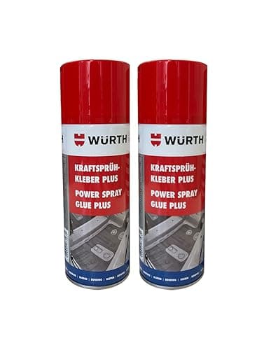Würth Kraftsprühkleber Plus 2x 400ml extra starker Sprüh kleber