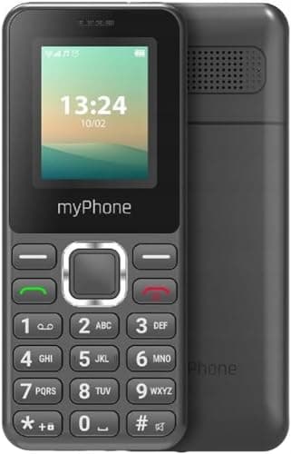 Einfaches, vertragsfreies myPhone 2240 LTE 4G-Tastentelefon für Senioren mit klarem und gut lesbarem Display, bis zu 6 Tage mit Einer einzigen Ladung