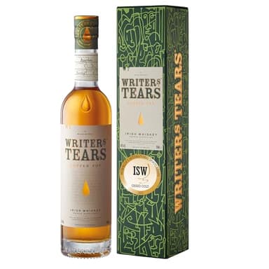Writers’ Tears Copper Pot Irish Whiskey – ISW 2023 Grand Gold prämierter Whiskey – Single Pot Still & Single Malt, dreifach destilliert, nicht getorft, 0,7 l / 40 % vol