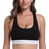 INNERSY BH Ohne Bügel Schwarz Damen-BHS Bequem Klassische Bustier Ungepolstert Unterwäsche Frauen (L, Schwarz)