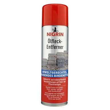 NIGRIN Ölfleck-Entferner, entfernt öl- und treibstoffbasierte Verschmutzungen, 500 ml, Grün