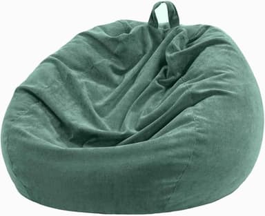 Nobildonna Sitzsackstuhl für Kinder und Erwachsene, nur Bezug (Keine Füllung) für Sofa-Stofftiere, 110 x 89 cm
