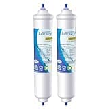 Wasserfilter Kühlschrank Ersatz für Samsung DA29-10105J DA29-10105J HAFEX/EXP, DA99-02131B, WSF-100, EF9603, HAIER LG Inline-Kühlschrank 2 Stück von EVERSPRING RWF0300A (rechnung vorhanden) (2)