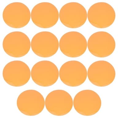 Sosoport 20 Stück Teiliges LED Licht Farbfilter Selbstklebende Gel Filter Folien Gelbe Dämmerlicht Aufkleber für Deckenstrahler DIY Warmweiß Umwandlung für Stimmungslicht und Atmosphäre