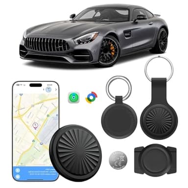 GPS-Tracker Auto für iOS & Android, für Motorrad Fahrzeuge, Ohne ABO Smart Tag Magnet Finder Keine monatliche Gebühren, Vehicles Tracker mit Echtzeit-Standortbestimmung