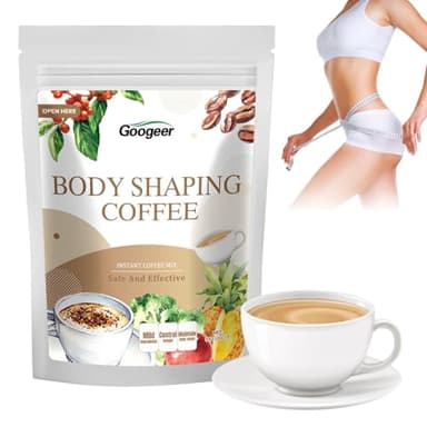 Abnehmen Kaffee 15 x 2g, Abnehmkaffee, Skinny Coffee, Alternative zum Detox Tee, Idealer Diät Kaffee zum Abnehmen, Fördert Verdauung Entgiftung