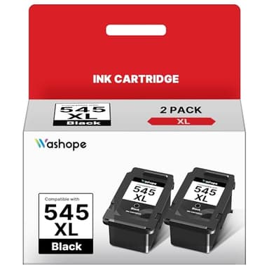545 XL Schwarz Druckerpatronen PG 545 545XL Patronen Multipack für Canon PG545 PG-545XL für Canon Pixma TS3350 TS3150 TS3151 MX495 TS3450 TR4500 TR4550 TR4551 MG2550s MG2555s MG2950 MG3050(2 Schwarz)