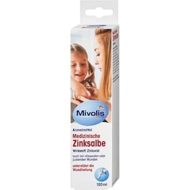 Zinksalbe vonMivolis Wundheil, Wundheilung, 100ml