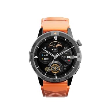 AGM Legion Pro Militär Smartwatch Herren, Robuste Fitnessuhr Wasserdicht 5ATM, 1,43" AMOLED Outdoor Sportuhr mit GPS, Offline-Karten für Routenaufzeichnung, MIL-STD-810H, Anrufe, 2 Armbänder