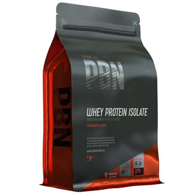 PBN Whey Protein Powder Isolate 1kg Strawberry