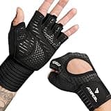 ATERCEL Fitness Handschuhe Herren Damen, Trainingshandschuhe Krafttraining Handgelenkband Handschuhe für Crossfit, Gewichtheben, Gym Body Training