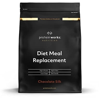 Protein Works - Diet Meal Replacement, Vollständige Mahlzeit, Diät Abnehmshake, Immunitätsfördernd, 7 Mahlzeiten, Chocolate Silk, 500g
