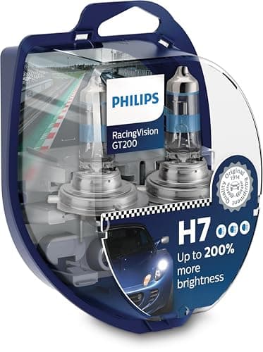 Philips RacingVision GT200 H7 Scheinwerferlampe +200% set
