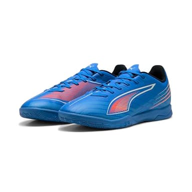 Puma Unisex Ultra 6 Play It Fußballschuh, Ultra Blau Puma Weiß Leuchtend Rot, 39 EU