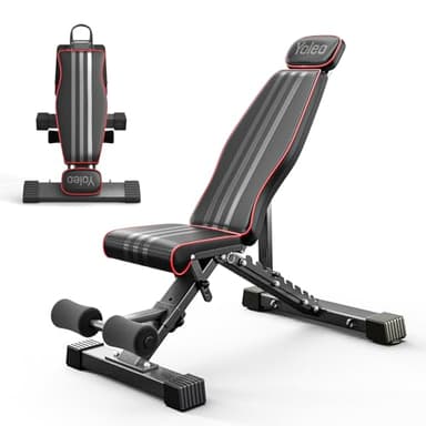 YOLEO klappbare Hantelbank Multifunktion (PRO 300KG)