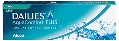 Dailies AquaComfort Plus Toric Tageslinsen weich | 30 Stück | BC 8.8 mm | DIA 14.4 mm | CYL -00.75 | ACHSE 180 | -03.00 Dioptrien