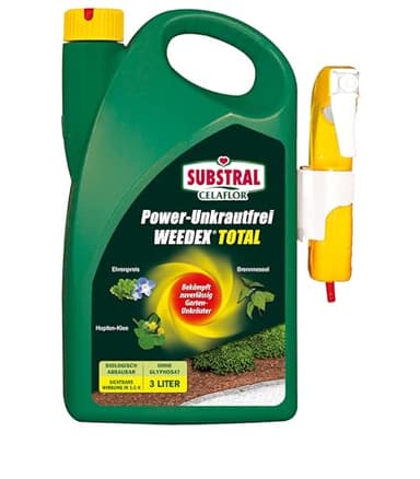 Substral Celaflor Power Unkrautfrei Weedex Total, 3 Liter Sprühkanister - gegen Unkräuter, Gräser und Moos