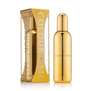 COLOUR ME Gold Homme Perfume for Men, 100ml Eau de Parfum, Luxury Fragrance - Mens Aftershave, Long Lasting Fragrance for Men by Milton-Lloyd