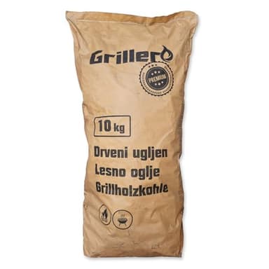 10kg Reine Buchen Holzkohle BBQ Restaurant-Qualität Premium Kohle extra große Stücke Steakhouse Charcoal geeignet für sämtliche Holzkohlegrills, Kugelgrills, Smoker | Energie Kienbacher (10kg)