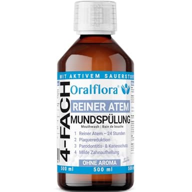 1x Hocheffektive Mundspülung 500ml mit Chlordioxid CDL - frischer Atem 24h - Mundwasser
