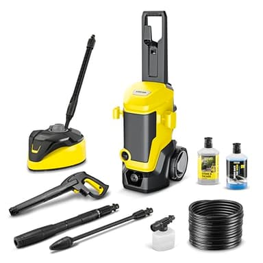 Kärcher Hochdruckreiniger K 7 WCM FJ Home, Druck: max. 180 bar, Fördermenge: 600 l/h, Flächenleistung: 60 m²/h, Gewicht: 17,1 kg, HD-Pistole, Vario Power-Strahlrohr, Dreckfräser, Schaumdüse