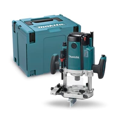 Fräsmaschine 6/8/12 mm, 2.300 W, mit Bremse + MacPAC