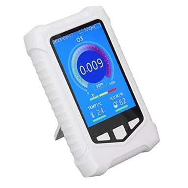 Ozonmessgerät-Detektor, Tragbares Ozonmessgerät mit USB-Aufladung und Klarem Bildschirm – Genaue Messwerte für Tragbare Luftqualitätsprüfungen