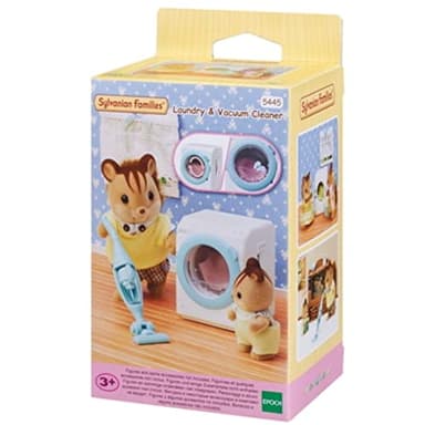 Sylvanian Families L5445 Waschmaschine & Staubsauger - Puppenhaus Einrichtung Möbel