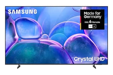 Samsung Crystal UHD 4K U7099F 65 Zoll (163 cm) LED Fernseher, Crystal Prozessor 4K, MetalStream Design, SmartThings, Knox Security, Gaming Hub, AI Upscaling, Kostenlose Inhalte, Smart AI TV