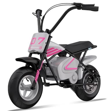 EVERCROSS EV07M Kinder Motorrad Elektrisch|300W 20KM/H|25.2V 5.2Ah Batterie 15 km Reichweite| 11 Zoll Luftreifen,Elektro Motorrad Kinder für 3–10-Jahren