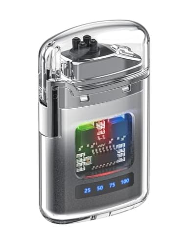 VVAY Lichtbogen Feuerzeug USB-C Aufladbar, Elektrisches Plasma-Sturmfeuerzeug