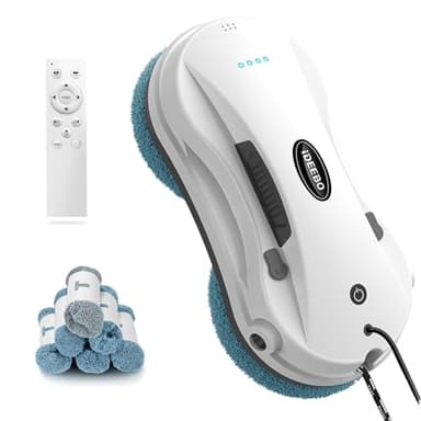 iDEEBO C200 Fensterputzroboter, Fensterroboter mit 2-Fach Sprühsystem, Intelligente Wegplanung, Mehrere Sicherheitsvorkehrungen, Fensterreiniger Roboter Elektrisch für Fenster, Glastüren