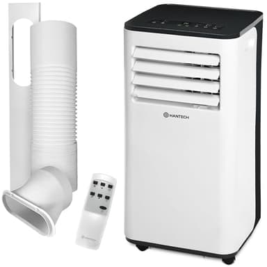 HANTECH Mobile Klimaanlage 9000 BTU |AC-A016-09KR2 | 3-in-1 Kühlgerät mit Ventilator & Entfeuchter | Effiziente Kühlung bis 33 m² | Inkl. Fernbedienung & Abluftschlauch