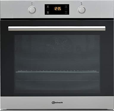 Bauknecht BAR2 KP8V2 IN Einbau-Backofen mit Pyrolyse-Reinigungssystem/Energieeffizenzklasse A/ 71 L Maxi-Garraum/ 2-fach Backauszug/ PowerHeißluft/ SmartClean