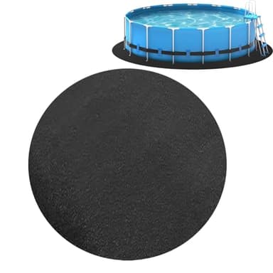 Pool Bodenplane Runden, 305cm Runde Poolmatte, Poolunterlage Bodenschutzplane Bodenmatte Poolunterlage Matte Für Outdoor Whirlpools Swimmingpool Bodenfolie Pool Unterlage Unterlegmatte