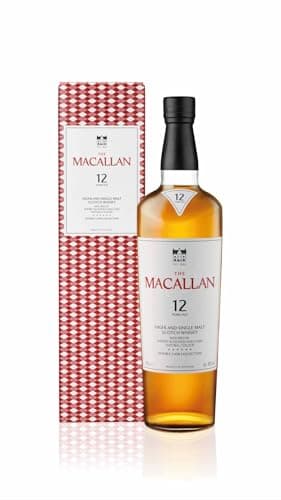 Macallan 12 Jahre | Double Cask | Single Malt Scotch Whisky | mit Geschenkverpackung(Farbe kann variieren)| unverwechselbare Sherry-Noten | 40% Vol | 700ml Einzelflasche