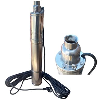 PAG Turbo GmbH® - 4" (102mm) Tiefbrunnenpumpe Brunnenpumpe Dipper 2400l/h - 550W - 7,5bar