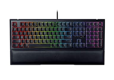 Razer Ornata V2 Gaming-Tastatur - Mechanische Razer-Membran, Multifunktionale Digitale Drehsteuerung, Multimedia- und Programmierbare Tasten - Spanische QWERTY