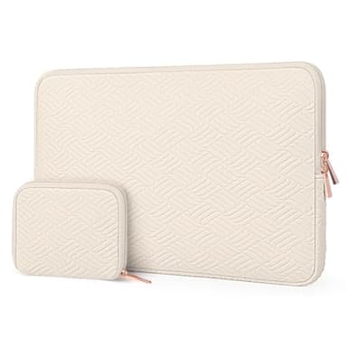 ARVOK 13,3 Zoll Laptoptasche, MacBook Air Tasche Laptophülle für MacBook Air 13 M3 M2 M1 2024 2023-2012, MacBook Pro 14/13 M4 M3 M2 M1, Surface Laptop, Lenovo, Dell Notebook Hülle mit Zubehör Tasche