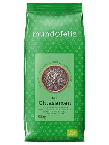 Mundo Feliz – Bio Chia Samen, 4 x 500g (2kg)