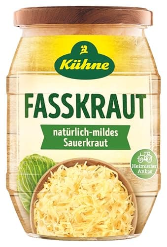 Kühne Fasskraut natürlich-mildes Sauerkraut, 425ml