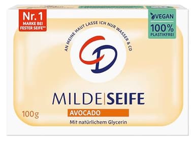 CD MILDE SEIFE AVOCADO 100G vegan & ohne Mikroplastik