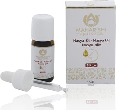 Maharishi Ayurveda Nasya-Öl | Ayurvedisches Nasenöl zur Pflege der Nasenhaut | Mit 25 Kräutern & Ölen | 10 ml | Schutz & Feuchtigkeit für empfindliche Nasenpartie | 1er Pack