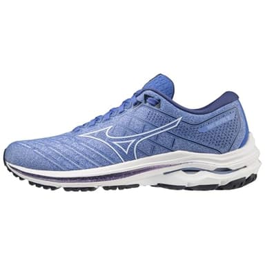 Mizuno Wave Inspire 18 Damen-Laufschuh-Sneaker, Amparob Wht Deepcobalt, 37 EU