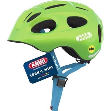 ABUS 38813 Fahrradhelm, Sparkling Green, S (48-54 cm)